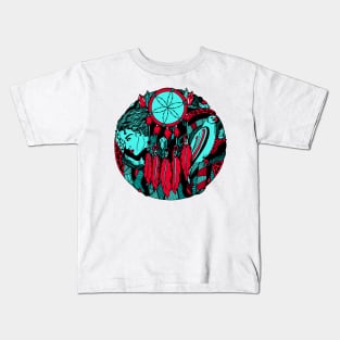 Turqred Dream Falcon Kids T-Shirt